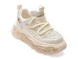 Cumpara ieftin Pantofi sport GRYXX albi, 5372, din material textil si piele naturala