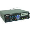Statie Amplificare Karaoke TeLi AV-339FM, 160W RMS, MP3, Radio FM, 2 Mic, USB, SD, Telecomanda, 220V/12V