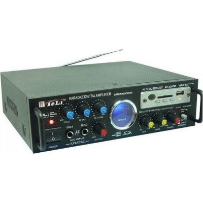 Statie amplificare Karaoke cu MP3 si Radio fm, AV-339FM,160 W RMS foto