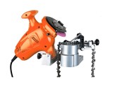 Dispozitiv electric pentru ascutit lanturi drujba