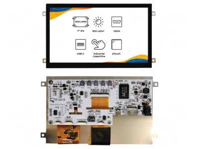 Display TFT 7&amp;quot; 1024x600 LED RGB foto