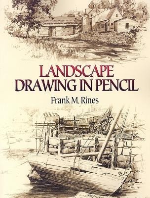 Landscape Drawing in Pencil foto