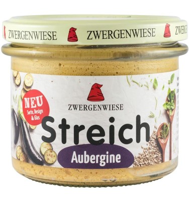 Crema Tartinabila Vegetala cu Vinete Bio 180 grame Zergenwiese foto