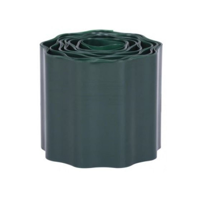 Bordura gazon din plastic, verde, 9 m x 120 mm, Strend Pro GartenVIP DiyLine foto