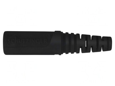Soclu Banană 4mm 32A Negru Nichelat foto