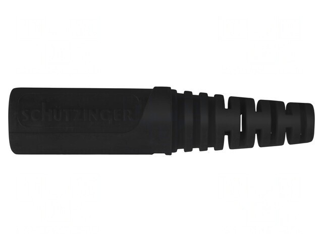 Soclu Banană 4mm 32A Negru Nichelat