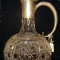 Carafa din cristal Baccarat si argint semnat de mester &#039;Hespe&#039;, cca. 1900