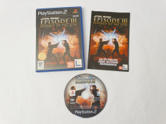 Joc Playstation 2 PS2 - Star Wars Episode III Revenge of the Sith foto