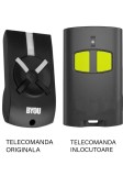 Telecomanda inlocuitoare poarta garaj BYou T2A 2 Butoane/ cod saritor/ 433.92Mhz (649)