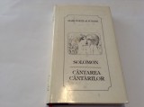 Cumpara ieftin SOLOMON - CANTAREA CANTARILOR , ILUSTRATII SABIN BALASA,RF2/4