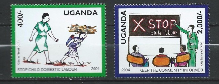 UGANDA 2004 COPII - PREVENIREA ABUZARII COPIILOR