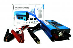 Invertor premium 500w 12v-220v foto