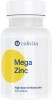 Mega Zinc Organic Calivita - Doză Mare 50mg, 100 Tablete - Supliment Antioxidant, Fertilitate, Imunitate, Piele & Unghii