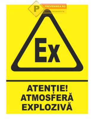 Indicator atmosfera exploziva foto