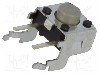 Microintrerupator, 6x6mm, OFF-(ON), SPST-NO, OMRON OCB - B3F-3122