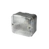 Lampa Ceata Spate Alba Universala 12/24V Duba Remorca Platforma Utilaje 85x75mm Breckner Germany