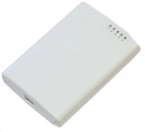 Cumpara ieftin Router PowerBox de exterior, 5 x Fast Ethernet, 4 x PoE, RouterOS L4 - Mikrotik RB750P-PBr2
