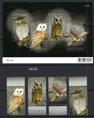THAILANDA 2013, Fauna, Pasari, serie neuzata, MNH foto