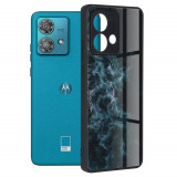 Cumpara ieftin Husa pentru Motorola Edge 40 Neo, Techsuit Glaze Series, Blue Nebula