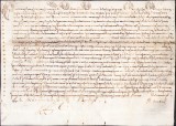 PM259N Bulă papală emisă de Papa Benedict al XIV-lea, anii 1750, pe pergament