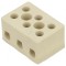 Regletă de conexiuni terminal 6mm2 450V 3 piste