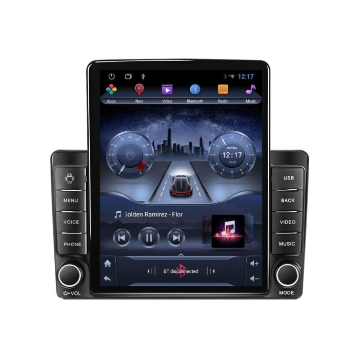 Navigatie dedicata cu Android Peugeot Partner 2008 - 2018, 2GB RAM, Radio GPS