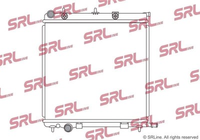 Radiator Citroen C2 09, C3 10, C3 16; Peugeot 1007 09, 207, motor: 1.1, 1.4, 1.4 HDI, 396x380x16, SRLine, Aluminiu/ Plastic brazat, 1330C0; 1330C2 foto