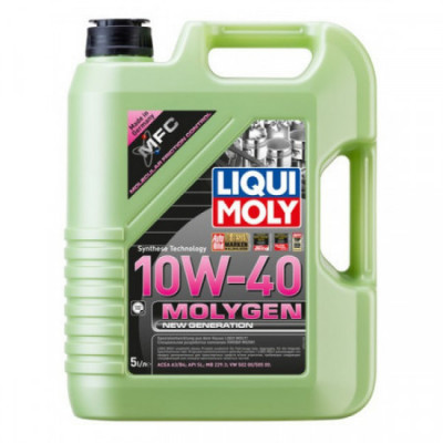 Ulei de motor Liqui Moly Molygen New Generation 10W-40 la 5 litri foto