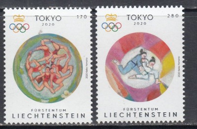 LIECHTENSTEIN 2020 JOCURILE OLIMPICE TOKYO foto