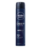 Deodorant spray pentru barbati Deep Darkwood Black Carbon, 200ml, Nivea