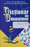 Dictionar de omonime Marin Buca Mariana Cernicova carte anticariat stare buna