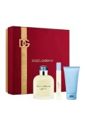 Cumpara ieftin Set cadou Dolce Gabbana Light Blue (Apa de toaleta, 125 ml + Apa de toaleta, 10 ml + Gel de dus, 50 ml), pentru barbati