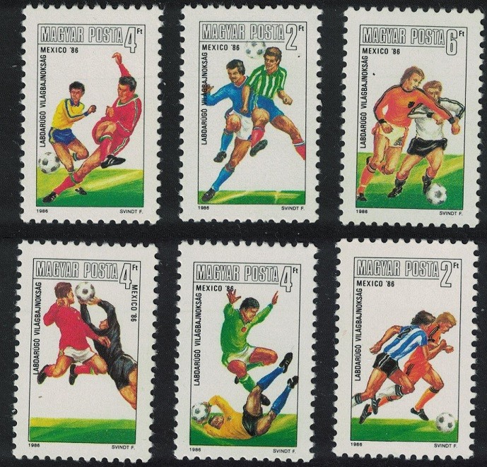 C5636 - Ungaria 1986 - Sport 6v. nestampilata mnh