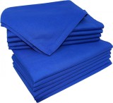 Set de 12 servetele de masa GFI LINEN CLUBS, celuloza, albastru, 50 x 50 cm