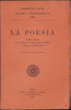 HST C1016 La poesia 1937 Benedetto Croce