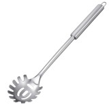 Paleta Pufo din inox pentru gatit si servit paste sau spaghetti, 31 cm&ndash; rezistenta si practica