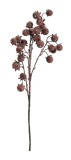 Cumpara ieftin Set 3 crengute artificiale portocalii Berries 36x13x90h