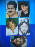 HOPCT LOT NR 1393 -ACTORI/ ARTISTI-5 CARTI POSTALE-NECIRCULATE