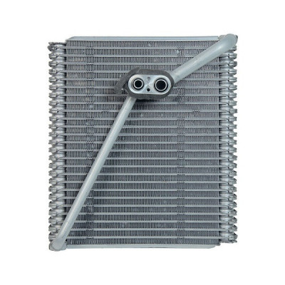 Evaporator aer conditionat Mitsubishi ASX, 2010-; LANCER, 2008-; OUTLANDER, 2007-2012, full aluminiu brazat, 250x273x40 mm, iesire 11, 2 mm, intrare foto