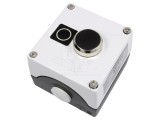 Casetă de comandă 1 buton metalic IP67