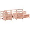 Set canapele gradina, 7 piese, lemn masiv brad douglas