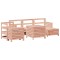 Set canapele gradina, 7 piese, lemn masiv brad douglas