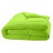 Pilota matlasata cu umplutura microfibra si invelis din bumbac ranforce pentru iarna, 400 g/m?, Verde, 140x210 cm