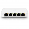 Ubiquiti unifi switch usw-flex mini 5x 10/100/1000 mbps rj45 ports 802.3af/at poe (pins 1 2+