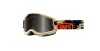 Ochelari Moto 100% Strata 2 Kombat, Lentila Fumurie, Anti-aburire, Prindere Sigura