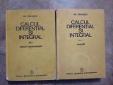 Calcul Diferential Si Integral Vol.1-2 - Gh. Siretchi, 1985