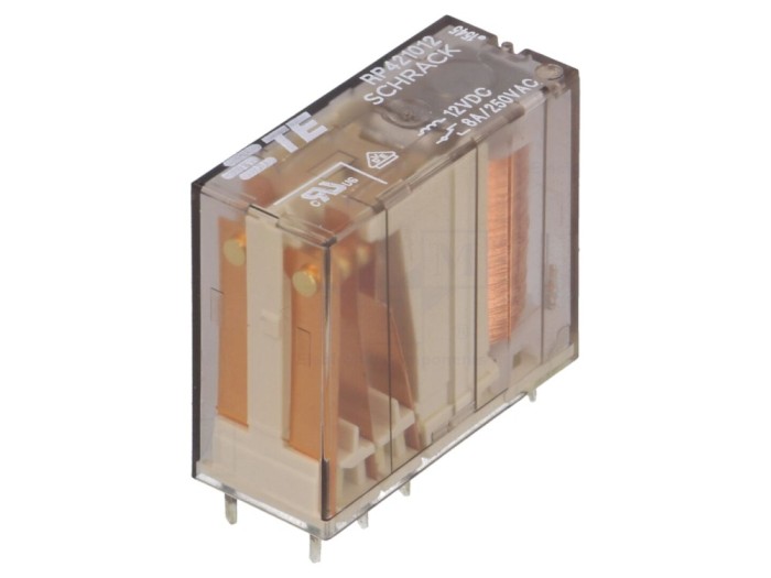 Releu electromagnetic DPDT 12VDC 8A