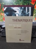 Jafferali, Marquette și Nuyts, Droit international des affaires, 2011-2012, 064