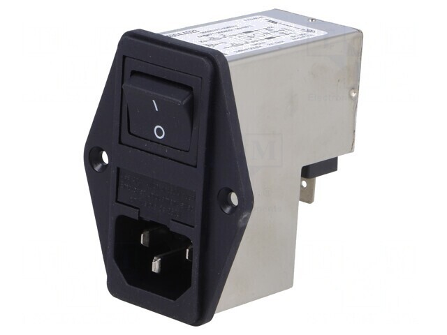 Conector Alimentare AC Soclu Tată 4A 250V 1.5mH