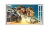Sticker decorativ cu Dinozauri, 85 cm, 4428ST